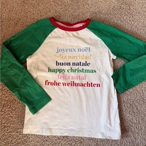Mini Boden Christmas shirt